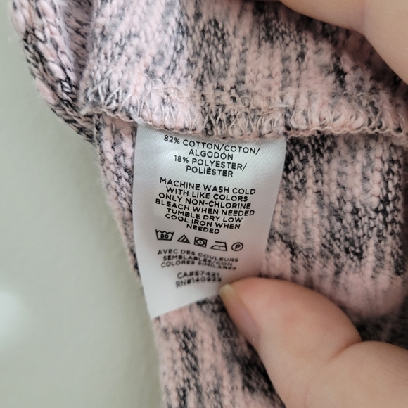 Lou & Gray Knotted Cropped Cozy Top Size XXS - Picture 7 of 7